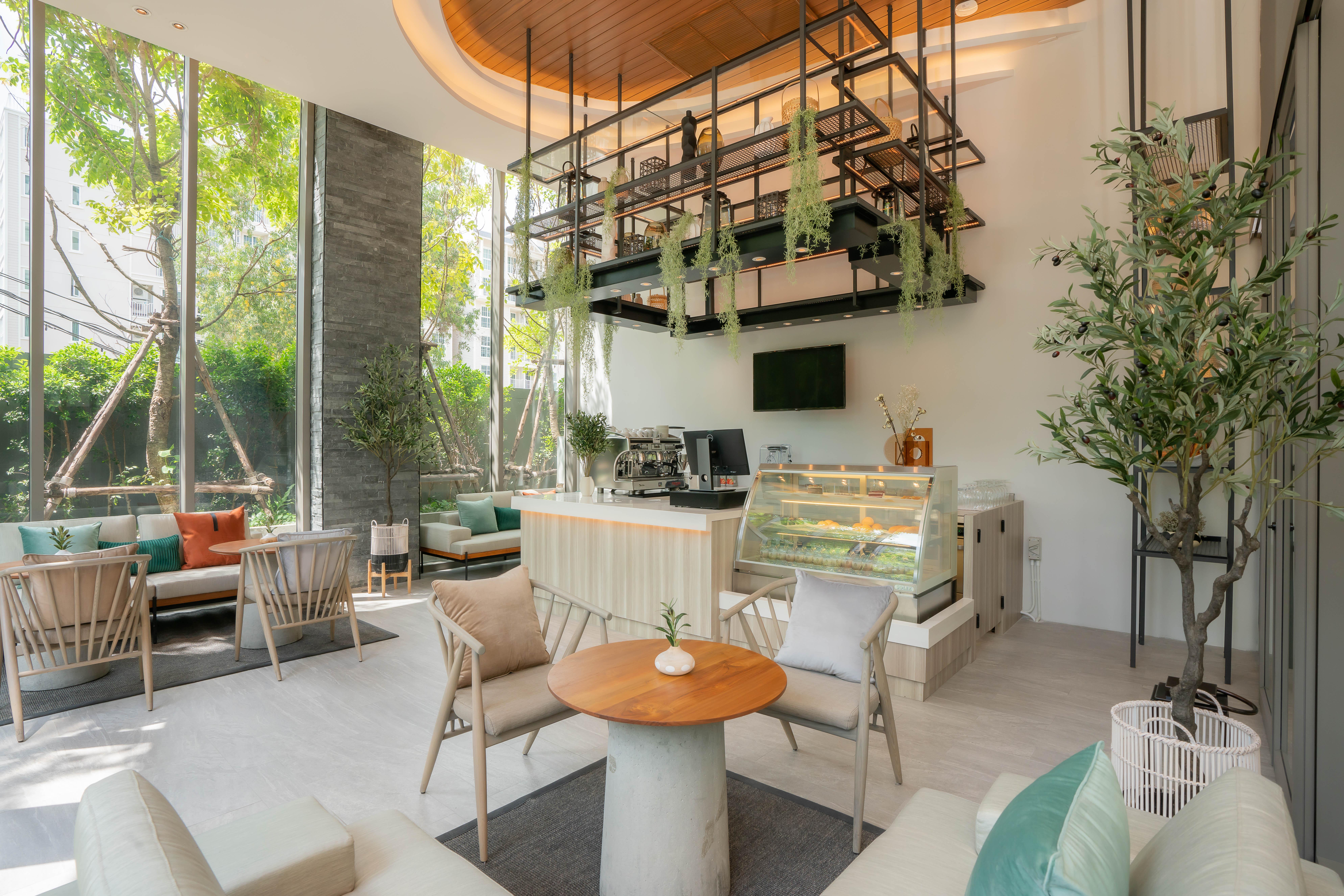 Bayphere Hotel Pattaya Jc Na Chom Thian Εξωτερικό φωτογραφία The Living Room, the hotel's lobby lounge